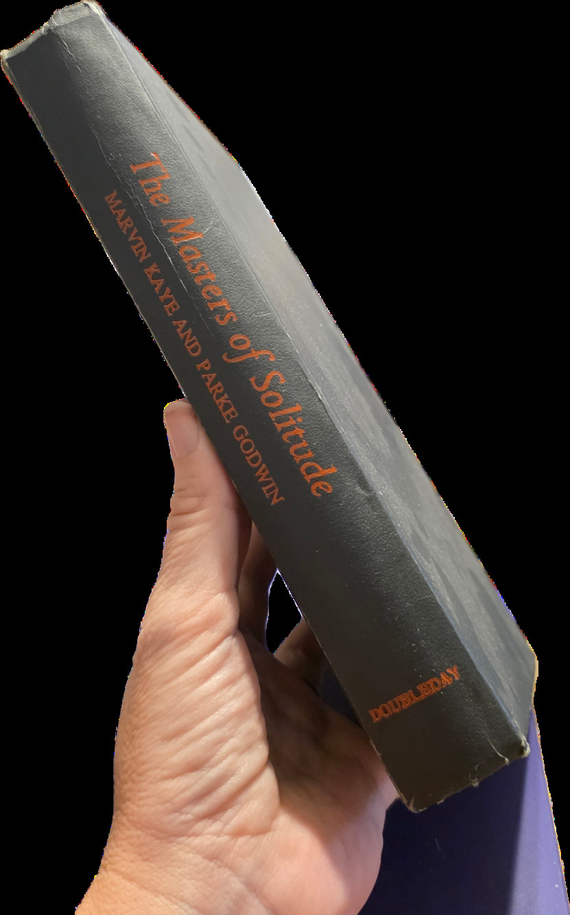 The Masters of Solitude by Marvin Kaye and Parke Godwin 1978 Doubleday Hardcover